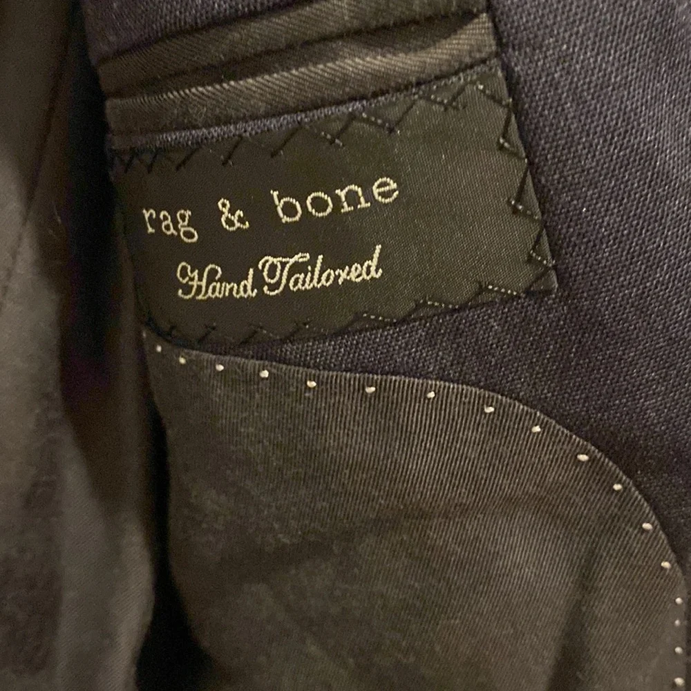 Rag & Bone Men Hard Tailored Blazer 2 buttons. 42R